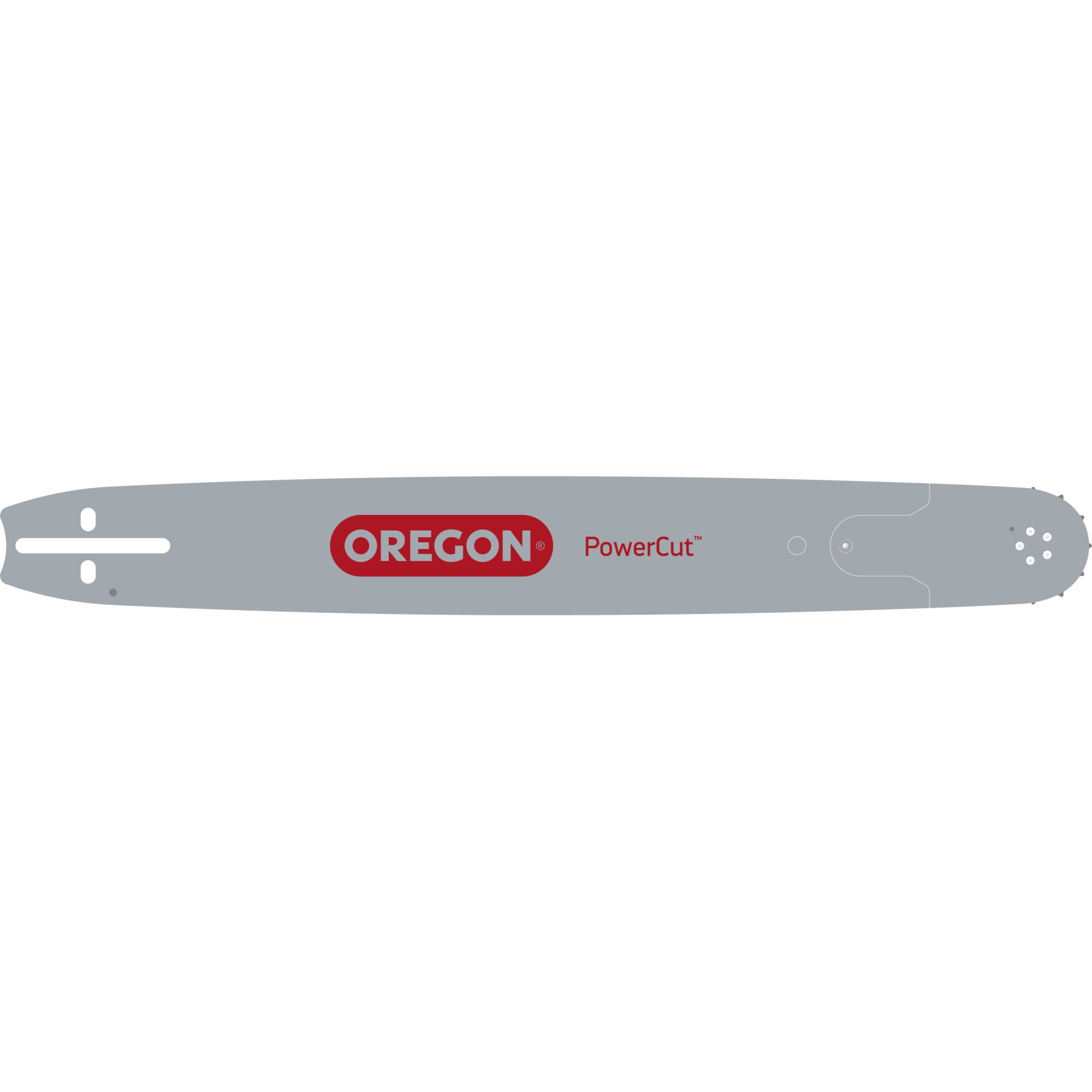 Oregon, PowerCut Chainsaw Guide Bar, Bar Length 20 in, Chain Pitch 3/8 in, Model# 200RNDD176